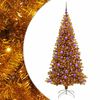 vidaXL &Aacute;rbol de Navidad Dorado 180 cm PET