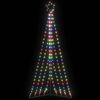 vidaXL &Aacute;rbol de Navidad LED 339 LEDs de colores 187 cm