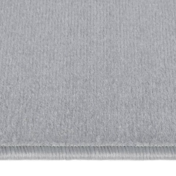 vidaXL Alfombra de pasillo BCF gris 80x250 cm