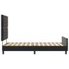 vidaXL Cama tipo Box Spring con cabecera Negro 100 x 200 cm Terciopelo