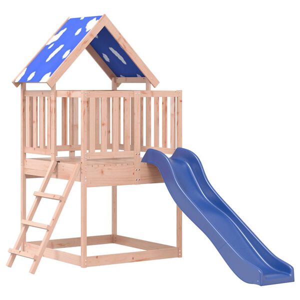 vidaXL Parque infantil de exterior madera maciza Douglas3156935
