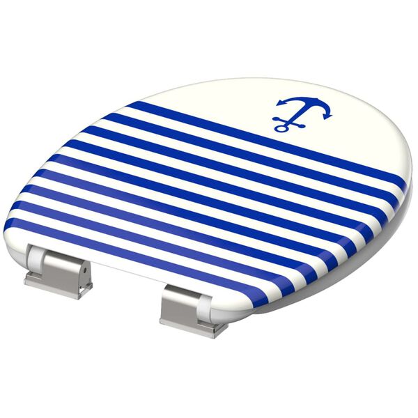 SCH&Uuml;TTE Asiento de inodoro con cierre suave NORTH SEA