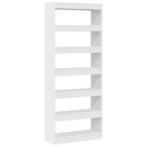 vidaXL Librer&iacute;a con estante 80 x 30 x 198 cm Madera de ingenier&iacute;a