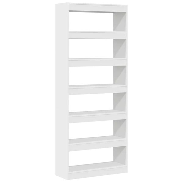 vidaXL Librer&iacute;a con estante 80 x 30 x 198 cm Madera de ingenier&iacute;a