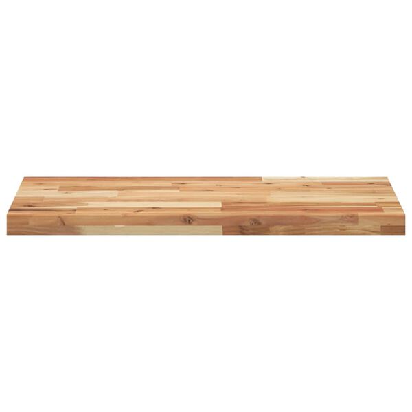 vidaXL Encimera tocador ba&ntilde;o madera acacia acabado aceite 160x40x4 cm