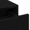 vidaXL Mesa Tocador Negro 60 x 40 x 70 cm Madera de ingeniería