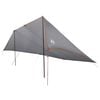 vidaXL Toldo para veh&iacute;culo con techo Gris y naranja 518 x 580 x 215 cm