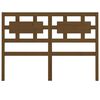 vidaXL Cabecero de cama madera maciza pino marr&oacute;n miel 205,5x4x100 cm