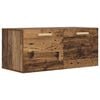 vidaXL Armario de Pared Montada en la pared Madera envejecida