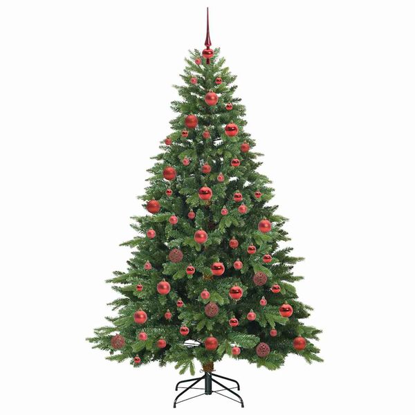 vidaXL &Aacute;rbol de Navidad artificial con 300 LED Verde 180 cm PE y PVC