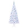 vidaXL Árbol de Navidad artificial con 300 LED 210 cm PVC y Acero