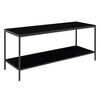 House Nordic Soporte para TV con 2 estantes Avery negro