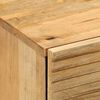 vidaXL Mesita de noche madera maciza de mango 50x33x60 cm marr&oacute;n