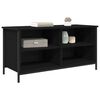 vidaXL Gabinete de TV Roble Negro 100 x 40 x 50 cm