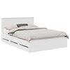 vidaXL Estructura de cama con caj&oacute;n 140 x 190 cm Madera Ingenieril