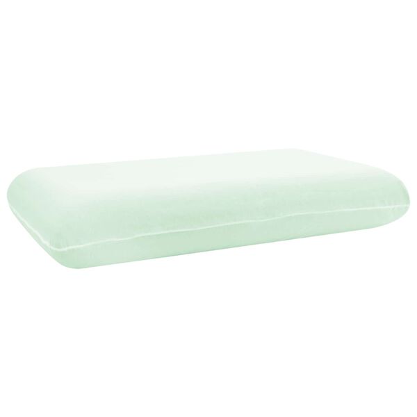 vidaXL Almohada para dormir Liso 60 x 40 x 10 cm Espuma Viscoel&aacute;stica