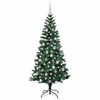 vidaXL &Aacute;rbol de Navidad Artificial Preiluminado Verde 210 cm