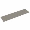 vidaXL Alfombra de pasillo con aspecto de sisal plateada 80x300 cm