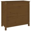 vidaXL Jardinera madera maciza de pino marr&oacute;n miel 82,5x40x78 cm