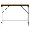 vidaXL Mesa Consola Roble artesanal 100 x 32 x 75 cm