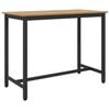 vidaXL Mesa Roble artisan 100 x 50 x 76,5 cm