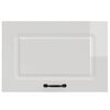 vidaXL Armario de pared de cocina Kalmar blanca de alto brillo