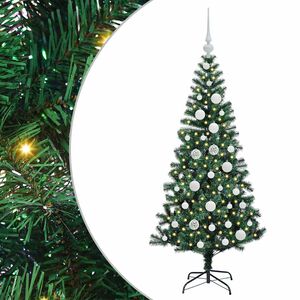 vidaXL &Aacute;rbol de Navidad Artificial Preiluminado Verde 120 cm