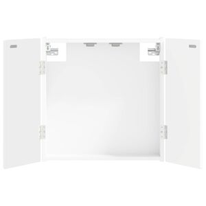 vidaXL Armario para dianas ARNHEM Blanco 52,5 x 10,5 x 53,5 cm