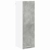 vidaXL Mueble colgante Gris Concreto 30 x 31 x 100 cm