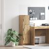 vidaXL Aparador alto Roble artesanal 31.5 x 32 x 122.5 cm