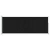 vidaXL Toldo lateral retr&aacute;ctil de jard&iacute;n negro 180x500 cm