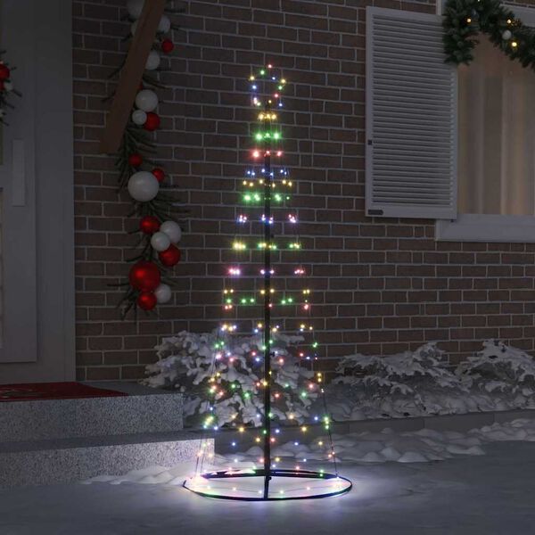 vidaXL &Aacute;rbol de Navidad LED con 390 LED Multicolor 250 cm Hierro