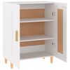 vidaXL Aparador de madera contrachapada blanco 69,5x34x90 cm