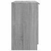 vidaXL Armario de ba&ntilde;o madera contrachapada gris Sonoma 64,5x33,5x59cm
