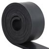 vidaXL Borde de goma para quitanieves negro 300x10x1 cm