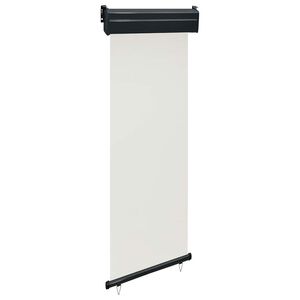vidaXL Toldo lateral de balc&oacute;n color crema 65x250 cm
