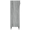vidaXL Mueble zapatero madera contrachapada gris Sonoma 30x35x105 cm