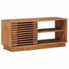 vidaXL Mueble de TV con almacenamiento Natural 90 x 30 x 40 cm