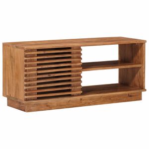 vidaXL Mueble de TV con almacenamiento Natural 90 x 30 x 40 cm