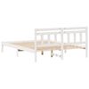 vidaXL Estructura de cama 150 x 200 cm Madera de pino macizo