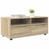vidaXL Gabinete de TV con caj&oacute;n Roble Sonoma 100 x 48 x 43 cm
