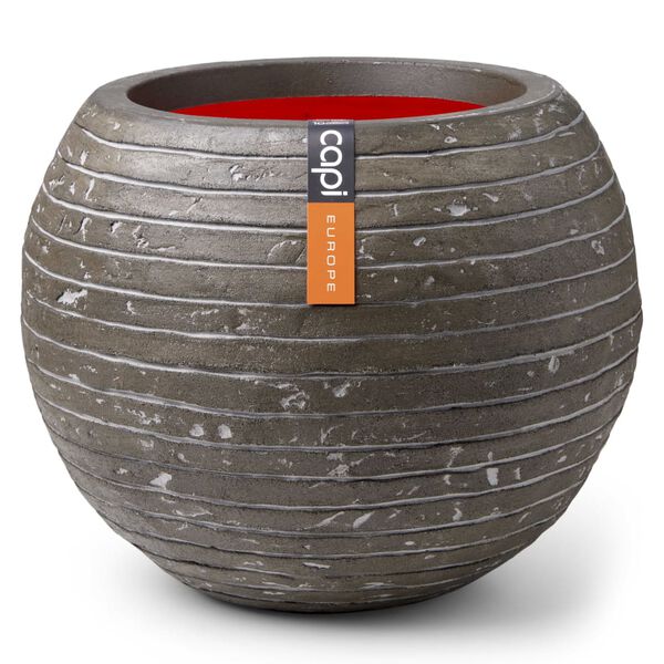 Capi Jarr&oacute;n Nature Row forma de bola verde oliva 40x32 cm