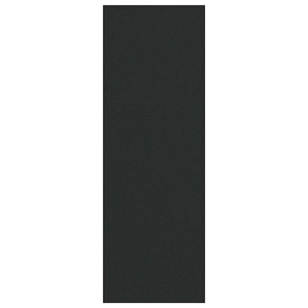 vidaXL Felpudo Otro Negro 120 x 350 cm Poliamida y PVC
