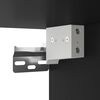 vidaXL Armario de pared madera de ingenier&iacute;a negro 70x42,5x40 cm