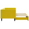 vidaXL Sofá cama nido terciopelo amarillo 80x200 cm