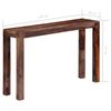 vidaXL Mesa consola 120x30x76 cm madera maciza de acacia gris