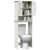 vidaXL Mueble de ba&ntilde;o con estante VIGO y Antiguo 60 x 27 x 161 cm