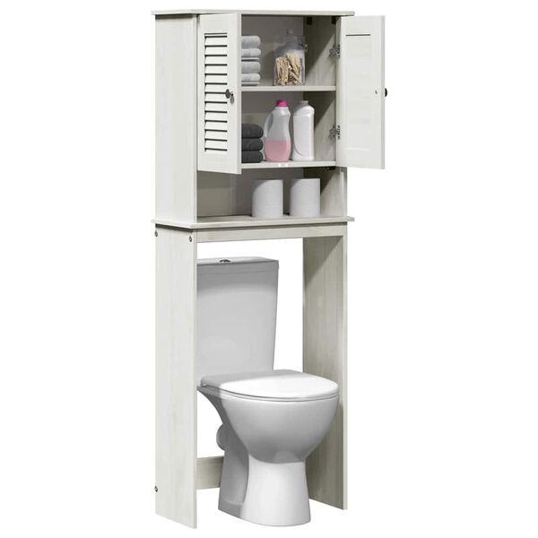 vidaXL Mueble de ba&ntilde;o con estante VIGO y Antiguo 60 x 27 x 161 cm