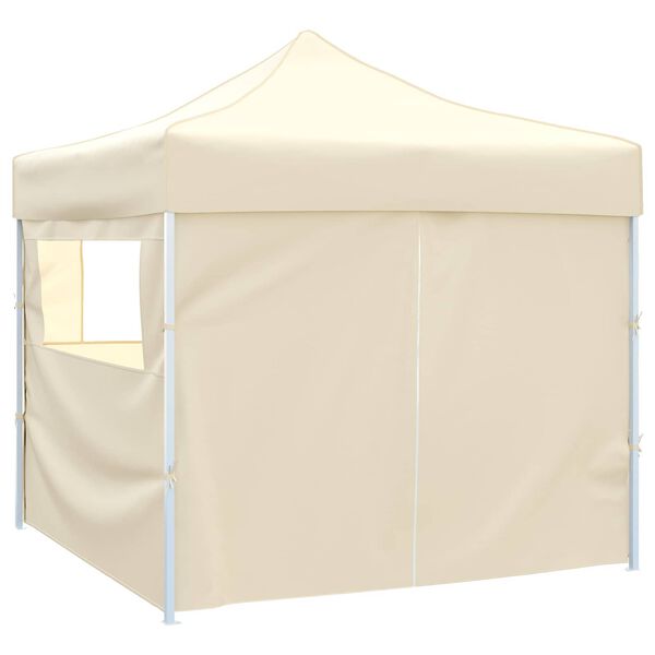 vidaXL Carpa de Fiesta Crema 291 x 291 x 315 cm Tela Oxford