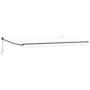 vidaXL Toldo Manual 500 x 300 cm Poli&eacute;ster y metal
